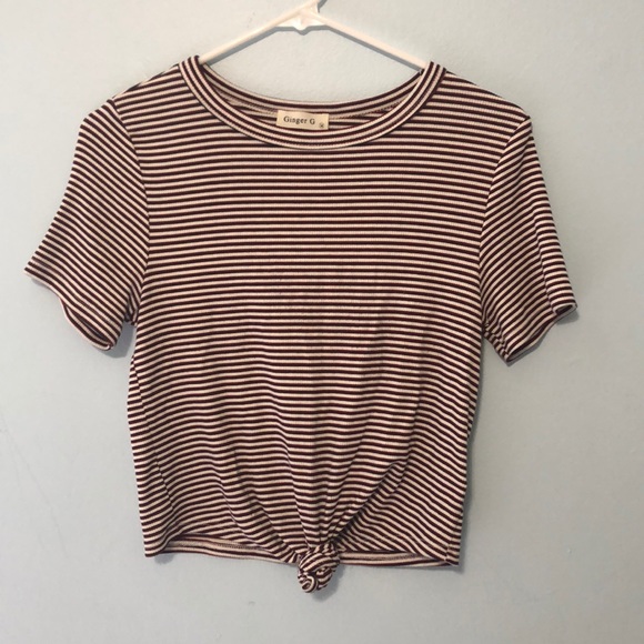 Striped Retro Tee - Picture 1 of 5